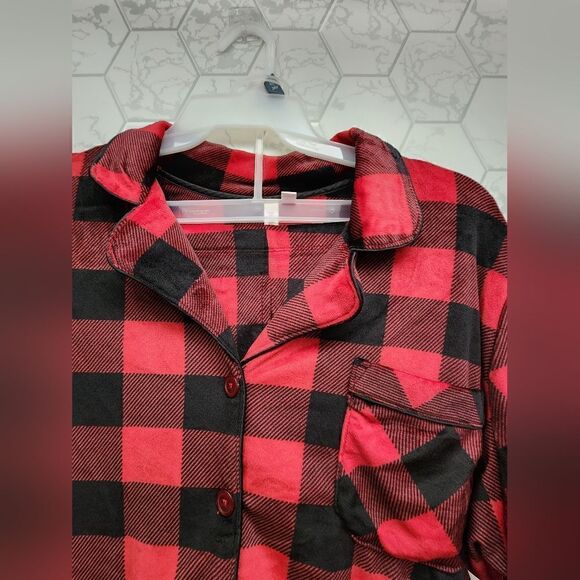 Nwt Joyspun Women's Velour Knit Pajama Set, 2-Piece,Size 3X 22W/24W - Picture 5 of 8